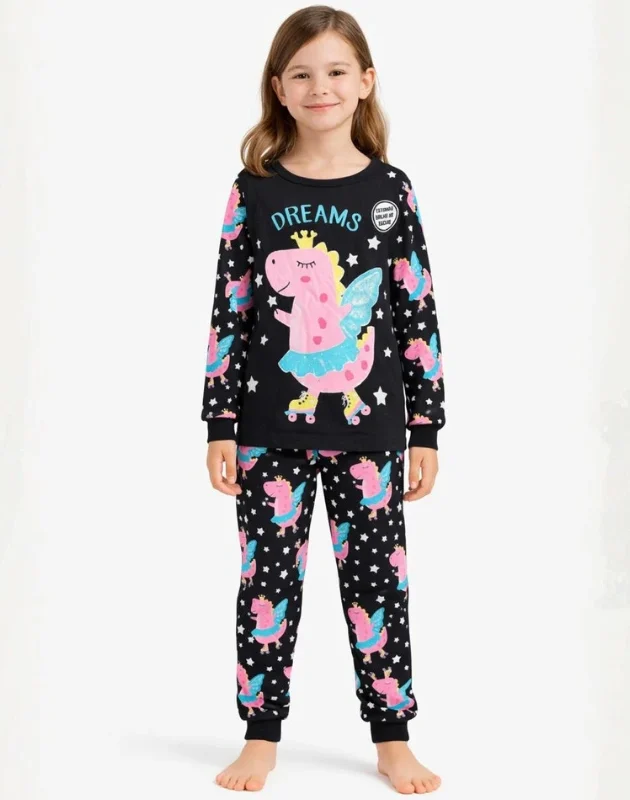 Pijama Infantil Feminino Unicórnio Dreams